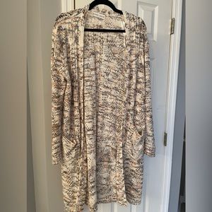 Multi colored cardigan